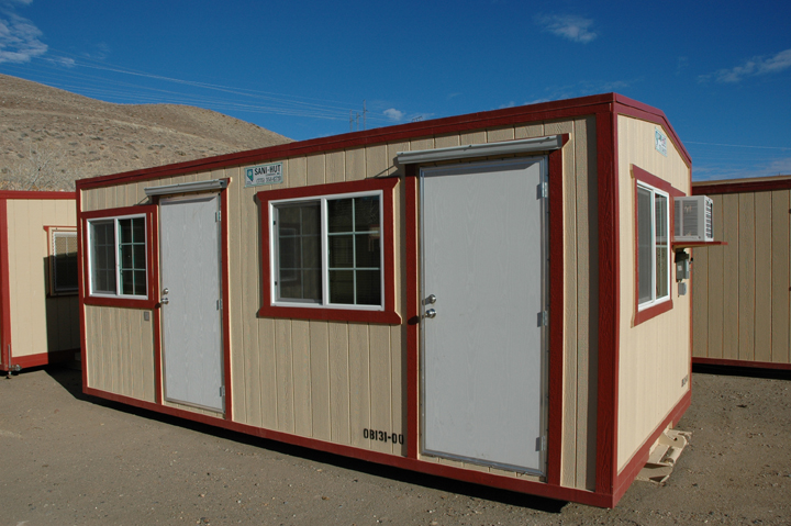 Image of Sani Hut restrooms